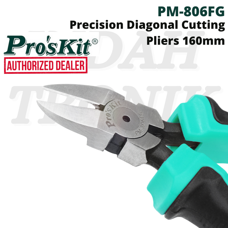 Pro'sKit PM-806FG Precision Diagonal Cutting Pliers Cutter(160mm ...