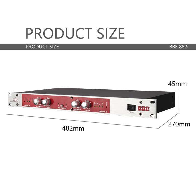 BBE 882i/882i+Sonic Miczer Sonic Maximizer BBE 882i has lower low