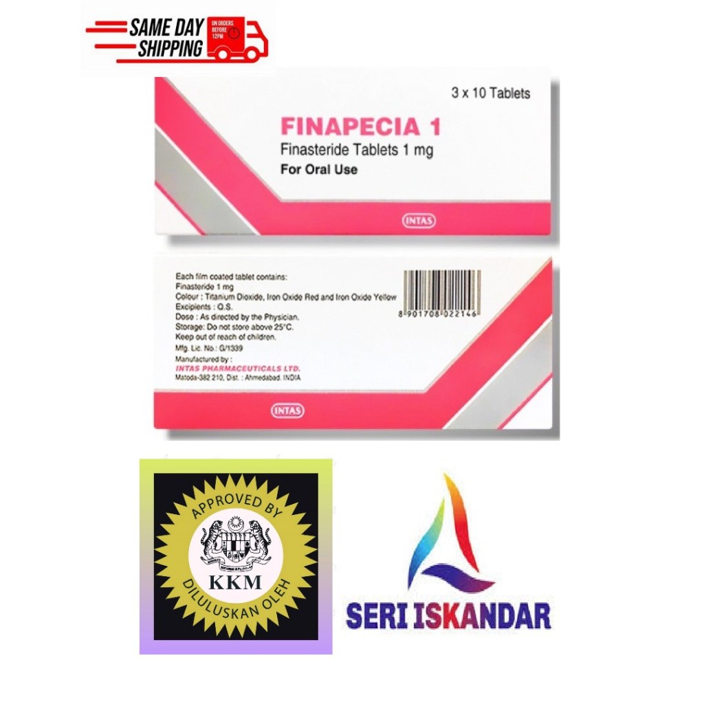 Finapecia Finasteride 1mg KKM APPROVED Hair loss treatment