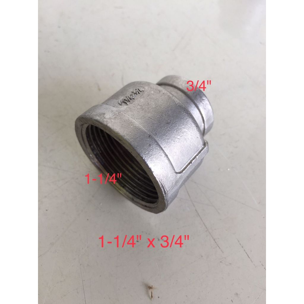 304 Stainless steel Reducing Socket reducer socket 304 fittings s/s r ...