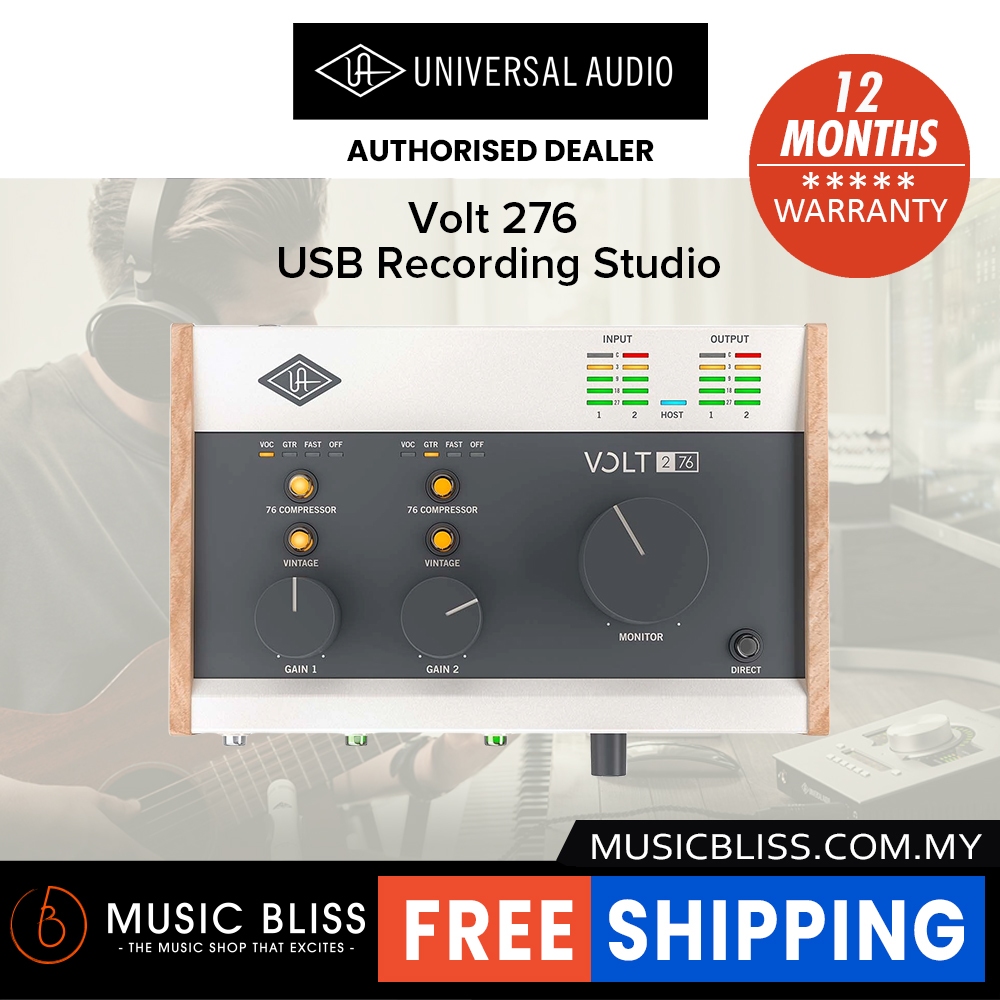 Universal Audio Volt 276 USB-C Audio Interface (Volt276) | Shopee Malaysia