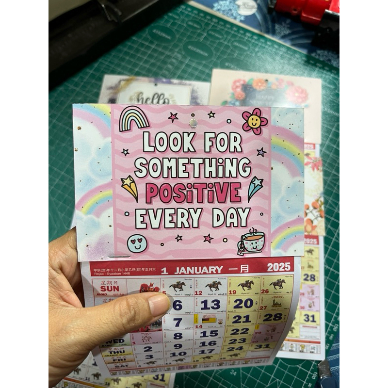 READYMADE 2025 MINI CALENDAR KUDA (10pcs) Shopee Malaysia