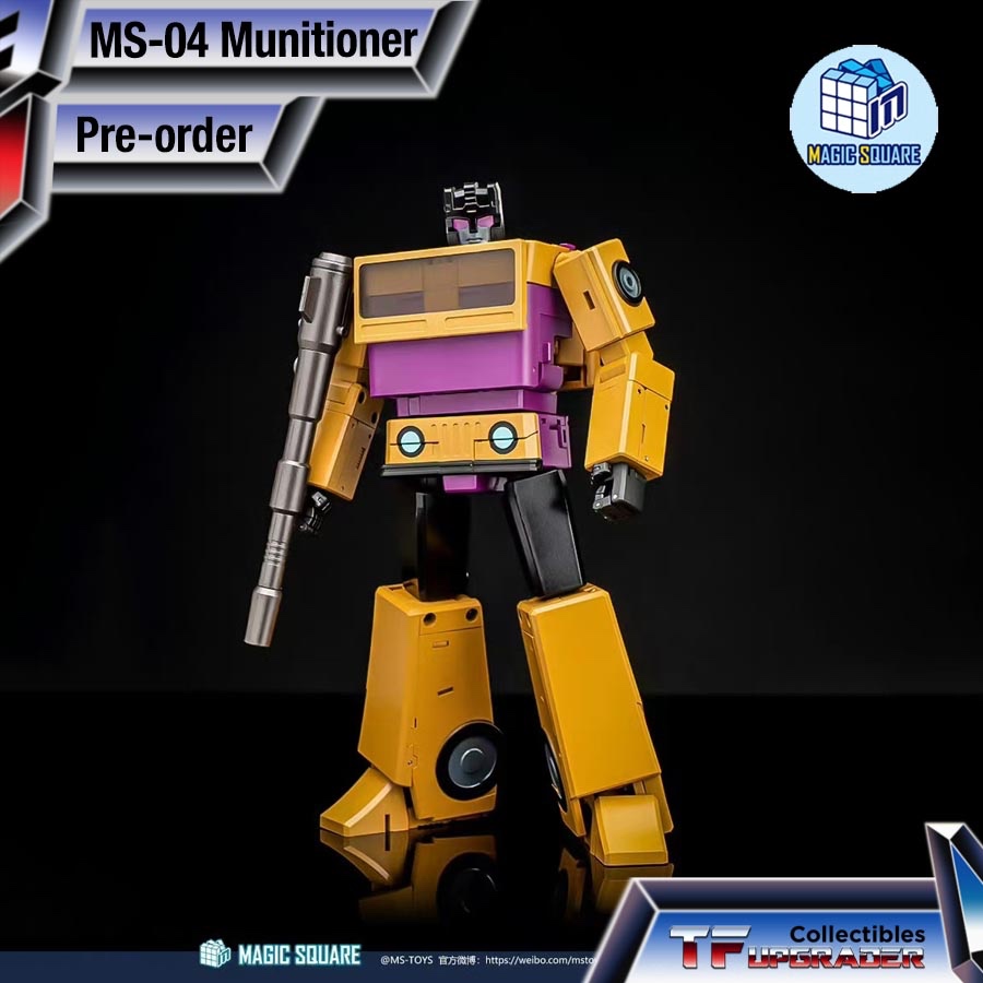 [Nov 2024] Magic Square Lord of War Combiner MS-04 Munitioner IDW Ver ...