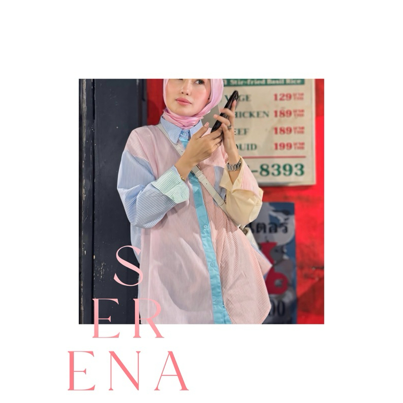 Shenae Shirt - Candy Stripe main image 0