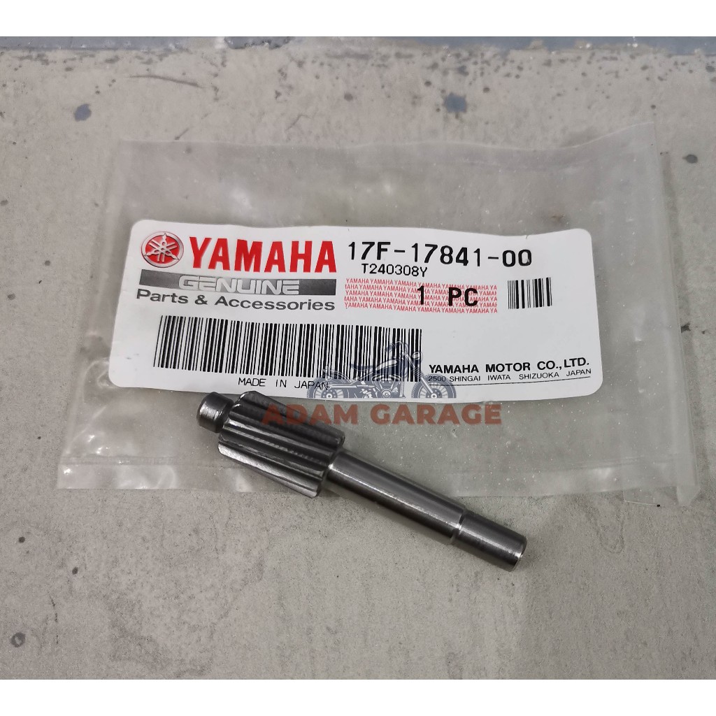 YAMAHA RXZ RPM GEAR/ TACHOMETER GEAR SHAFT/ DRIVEN GEAR ORI JAPAN ...