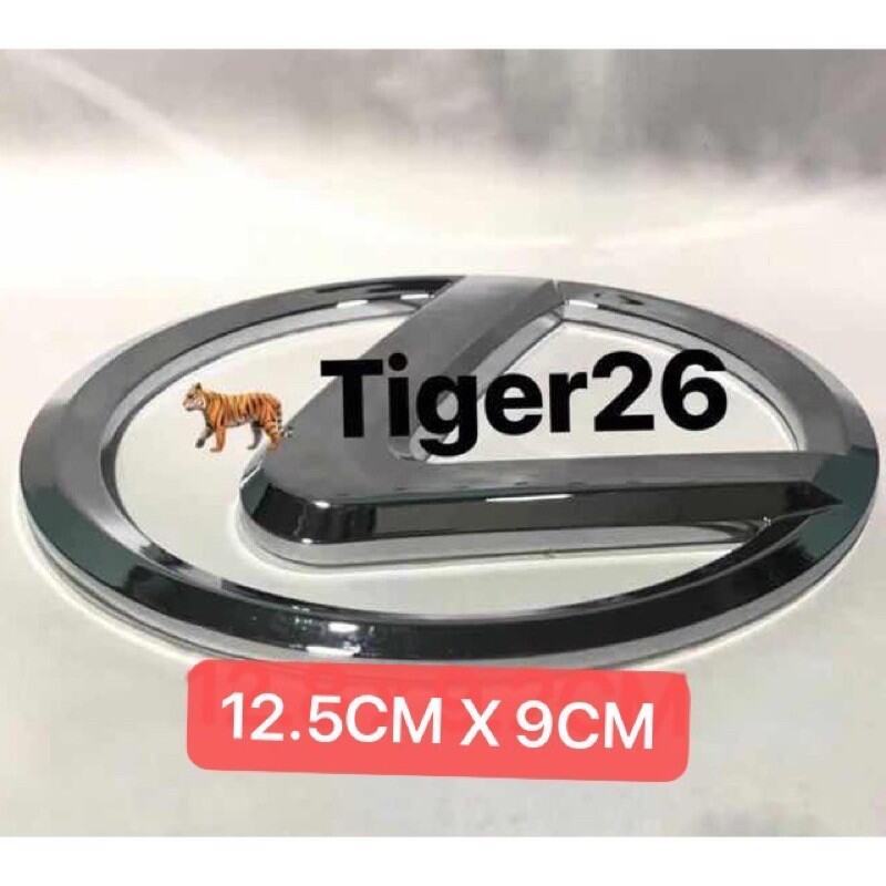 Toyota LEXUS 12.5CM X 9CM Chrome Car Logo Emblem Badge Front Rear Decal ...