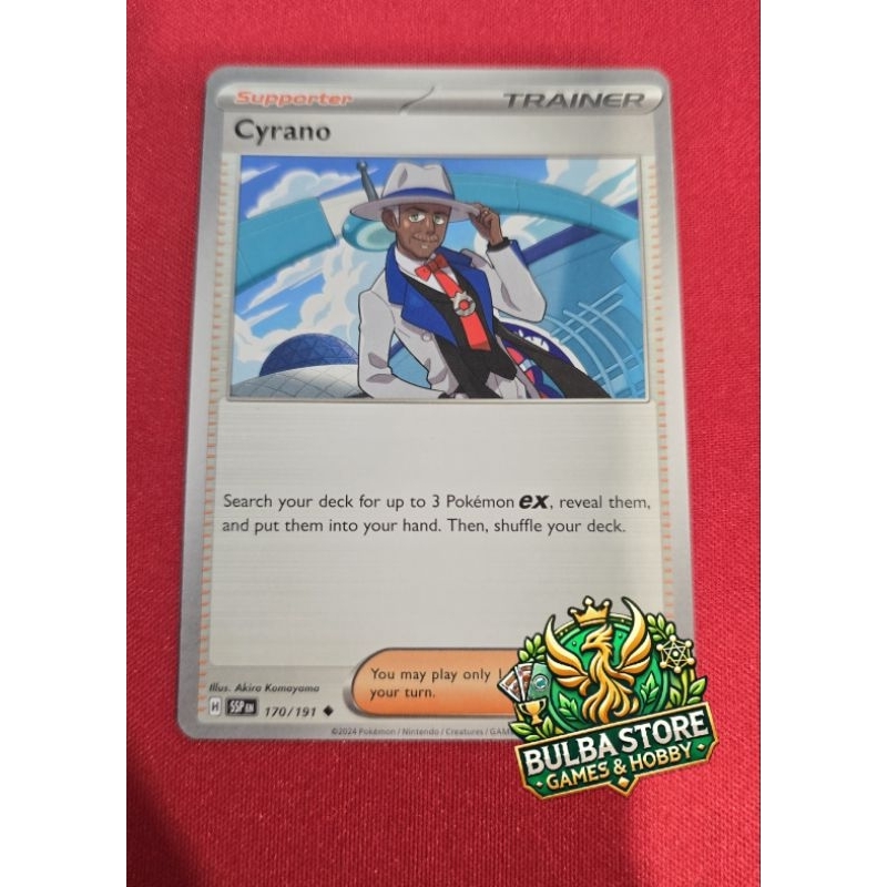cyrano pokemon card Pokemon - Cyrano 230/191 main image 1