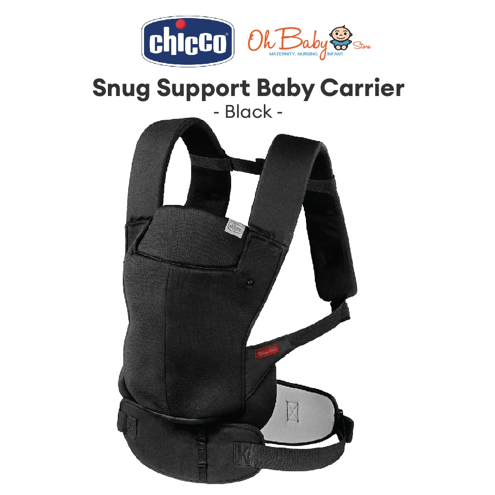 Chicco Snug Support Baby Carrier - Black | Shopee Malaysia