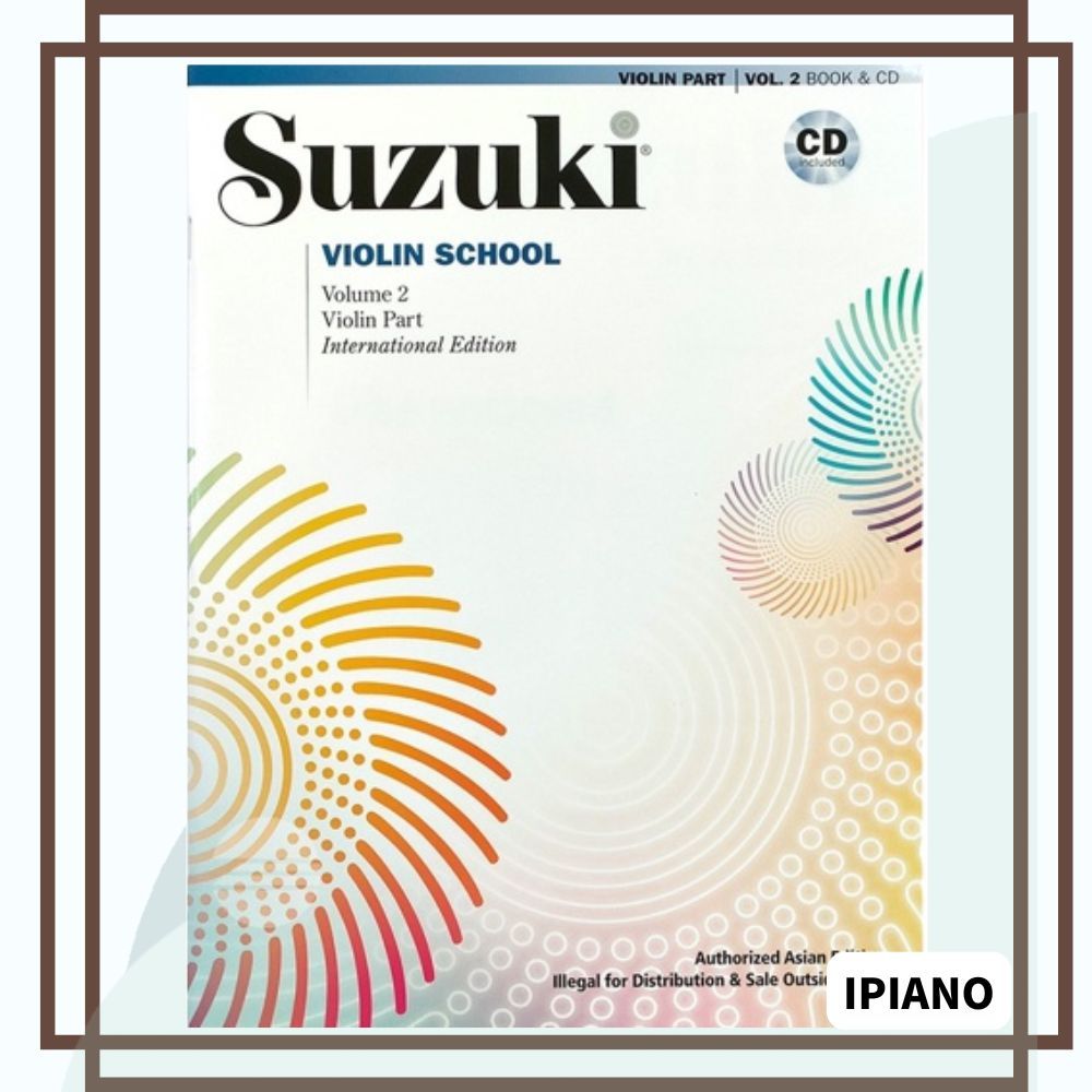 Suzuki Violin School Volume 2 + CD (International Edition) | Shopee ...