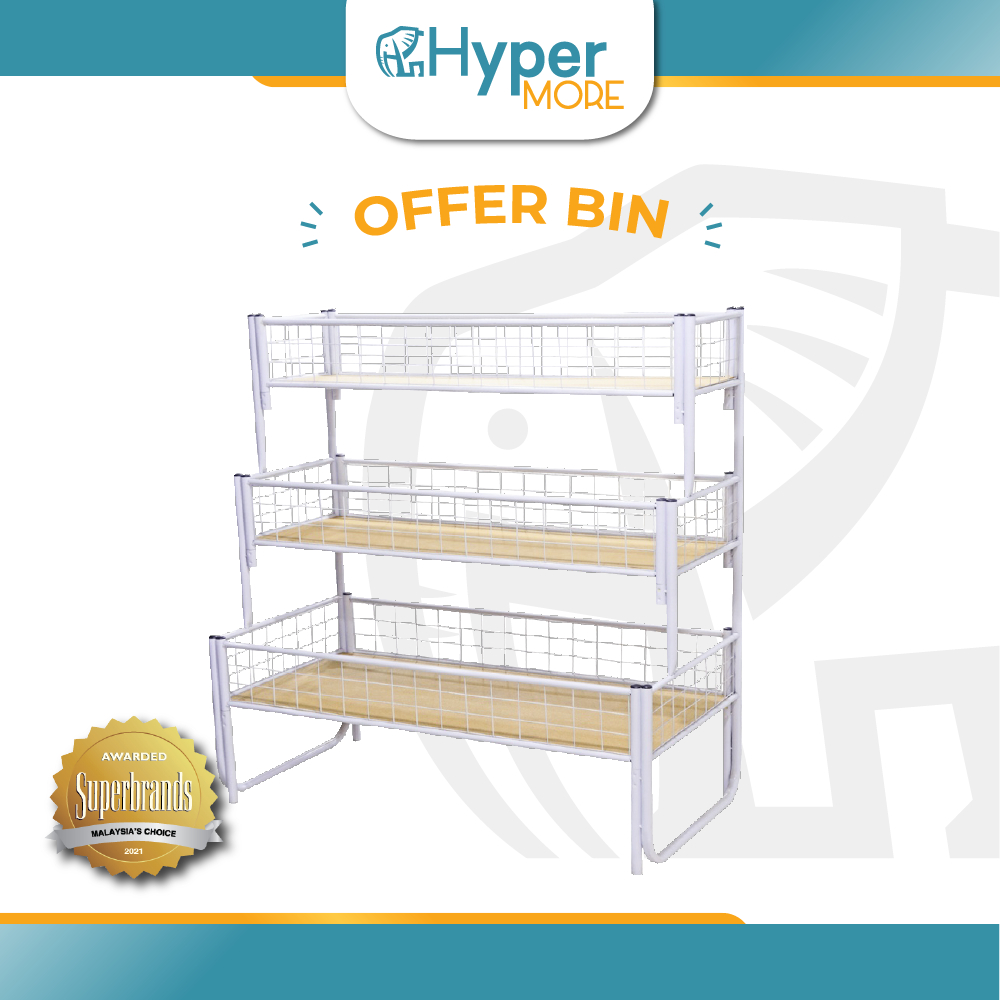 HYPERMORE [High Quality] Single Layer Offer Bin / Offer Bin One Layer ...