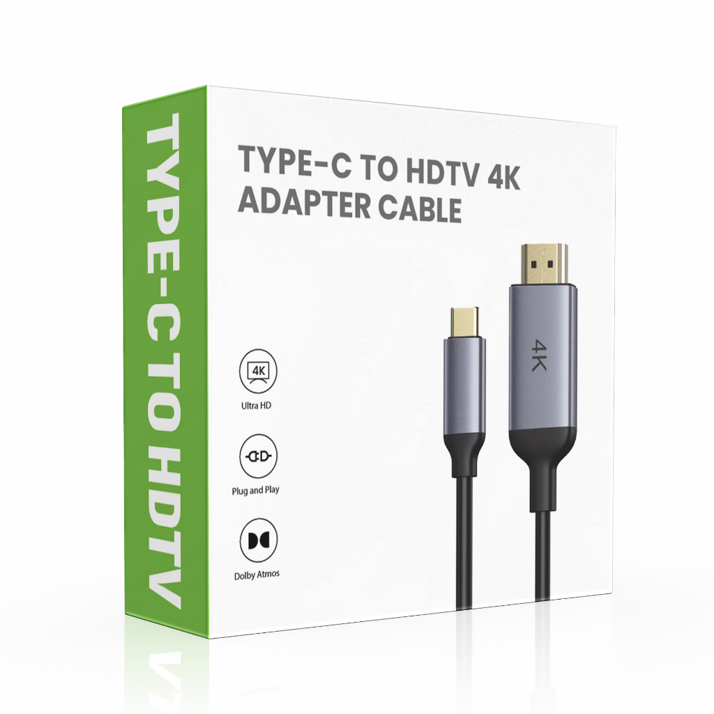 USB C to HDMI Cable Adapter 4K 60Hz USB Type C to HDMI Cable ...