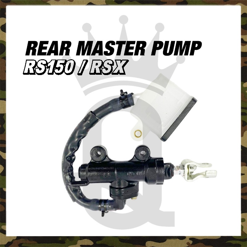 RS150R RS-X REAR MASTER CYLINDER BRAKE PUMP MASTERPUMP BREAK BREK ...