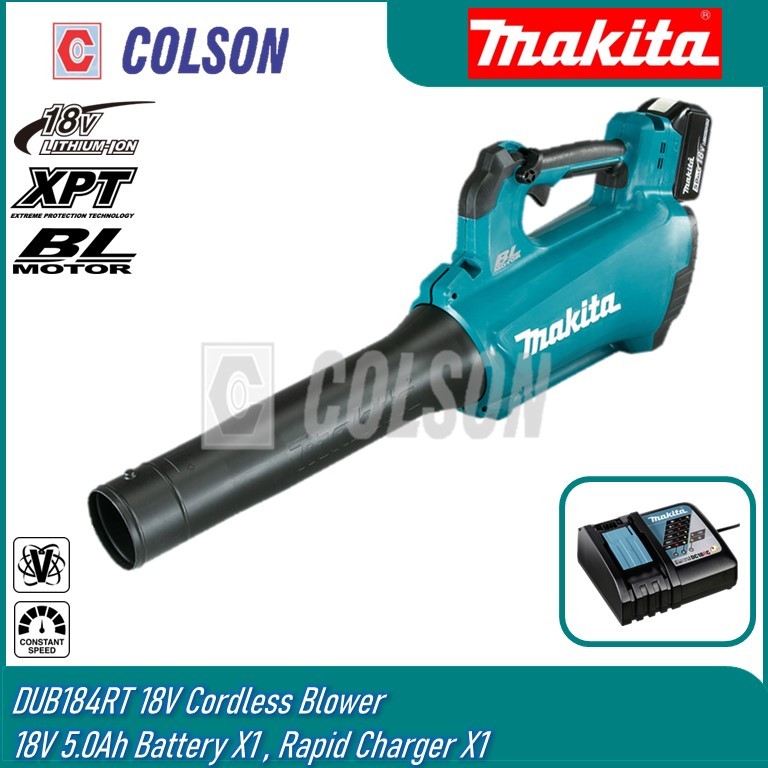 Souffleur MAKITA DUB184RT 18V 12,7 m³/min (1 x 5,0 Ah)