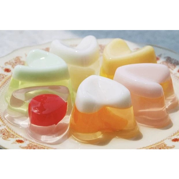 Love Shape Jelly Cake Mould JT5496 / Acuan Agar-agar / Acuan Kek Jelly ...