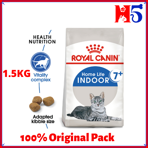 ROYAL CANIN Indoor 7 1.5KG Dry Cat Food Makanan Kucing Pet Food Shopee Malaysia