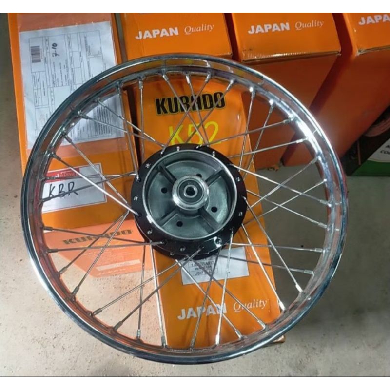 RIM COMPLETE SIAP REAR BELAKANG YAMAHA Y110 Y100 Y80 SRX SRE | Shopee ...