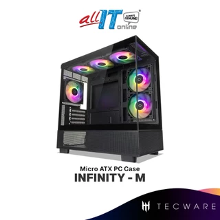TECWARE INFINITY M Black Micro ATX (mATX) Gaming PC Case