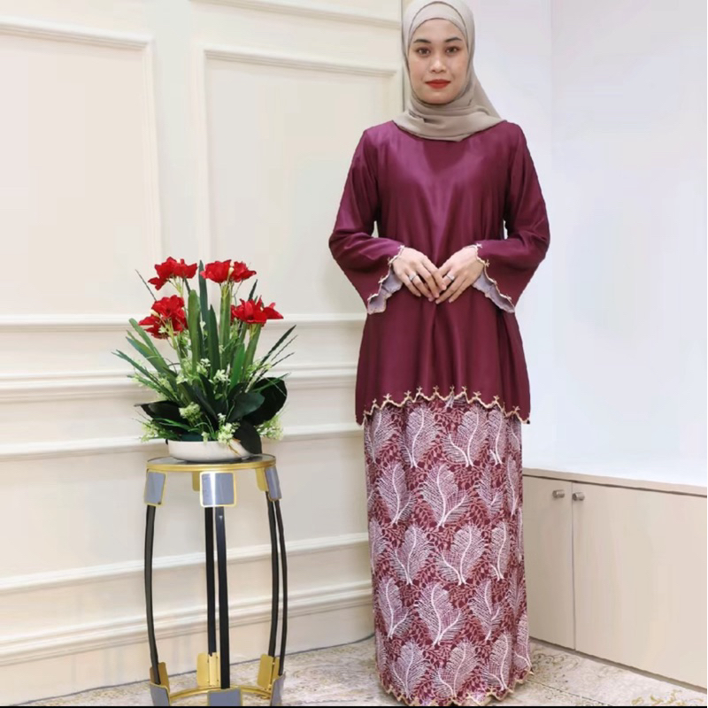 Set Baju Kurung Kedah Premium Batik SB Line Exclusive for Raya 2025💥