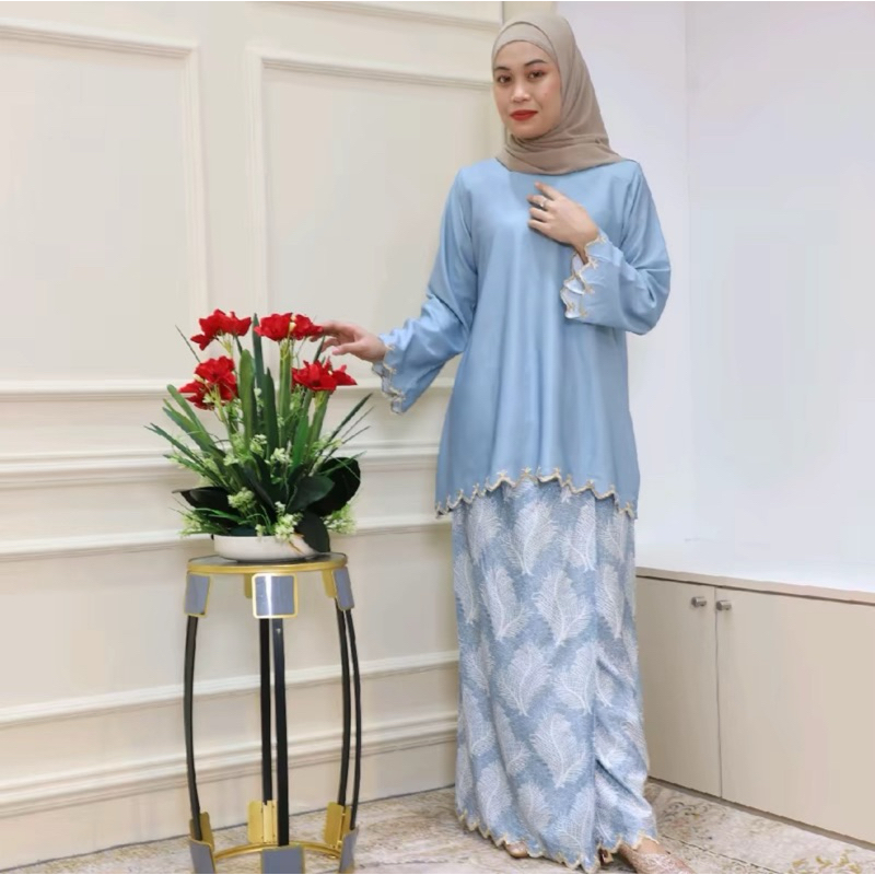 Set Baju Kurung Kedah Premium Batik SB Line Exclusive for Raya 2025💥