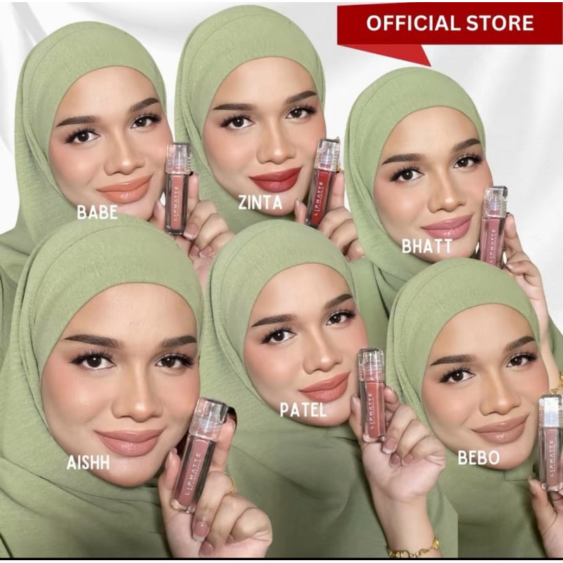 NEW ️AISHHRAHIM LIPMATTE/LIPMATTE MESRA SOLAT | Shopee Malaysia