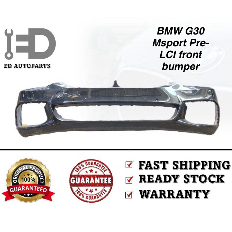 BMW G30 520i 530i 540i pre-LCI Msport front bumper | Shopee Malaysia