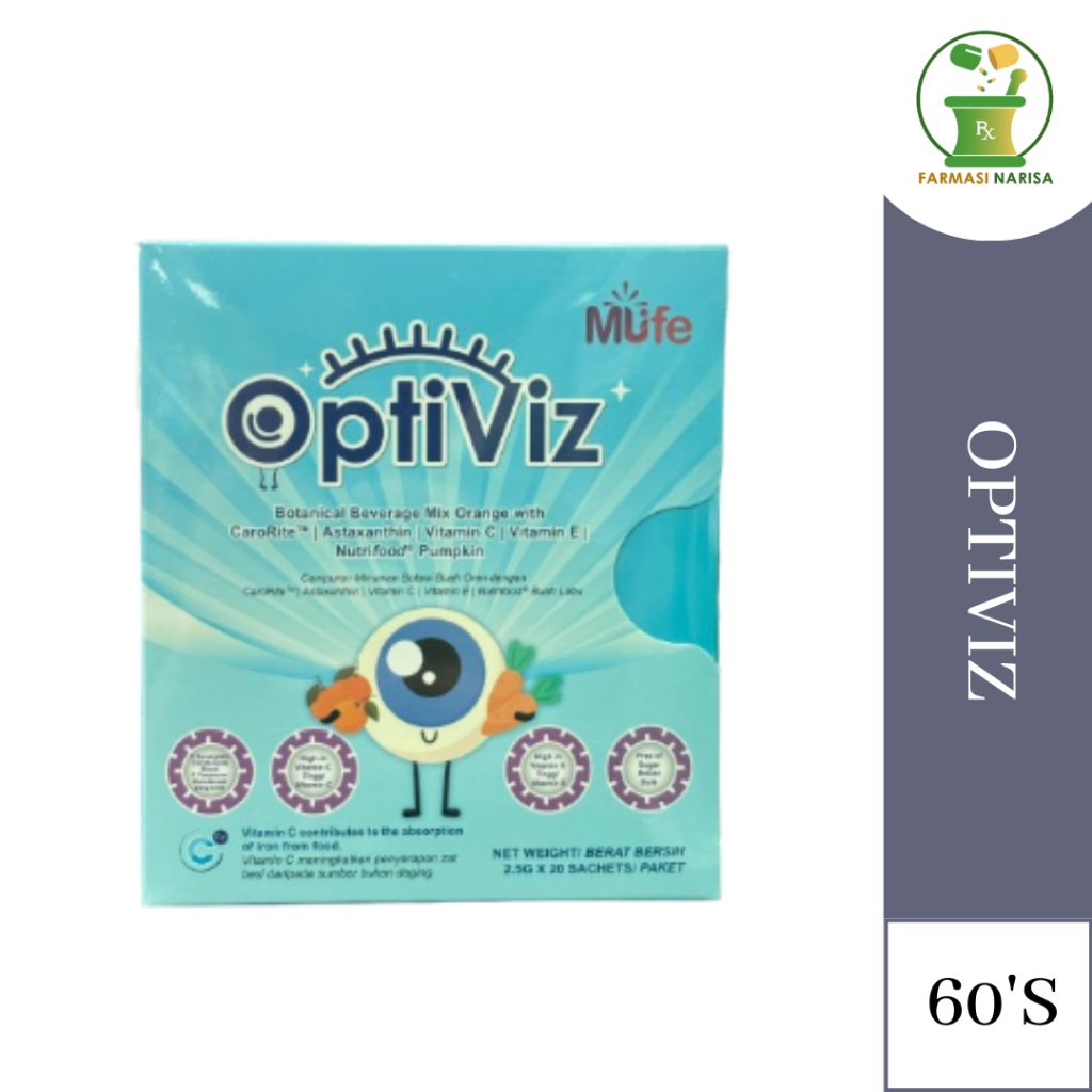 OPTIVIZ BOTANICAL BEVERAGE MIX ORANGE 20'S | Shopee Malaysia
