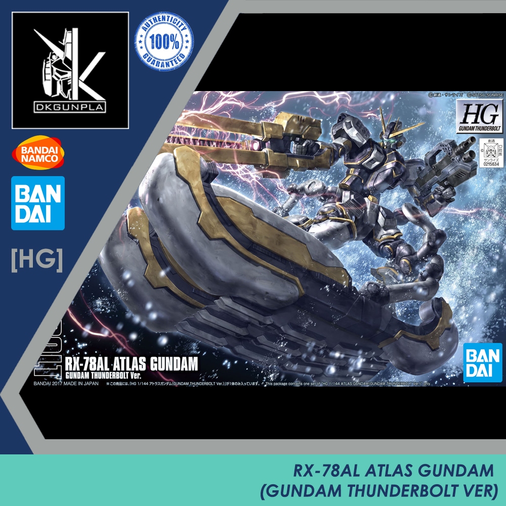[HG] Rx-78AL Atlas Gundam (Gundam Thunderbolt Ver.) | Shopee Malaysia