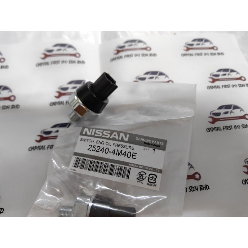 100% ORIGINAL NISSAN OIL PRESSURE SWITCH 25240-4M40E LIVINA LATIO ...