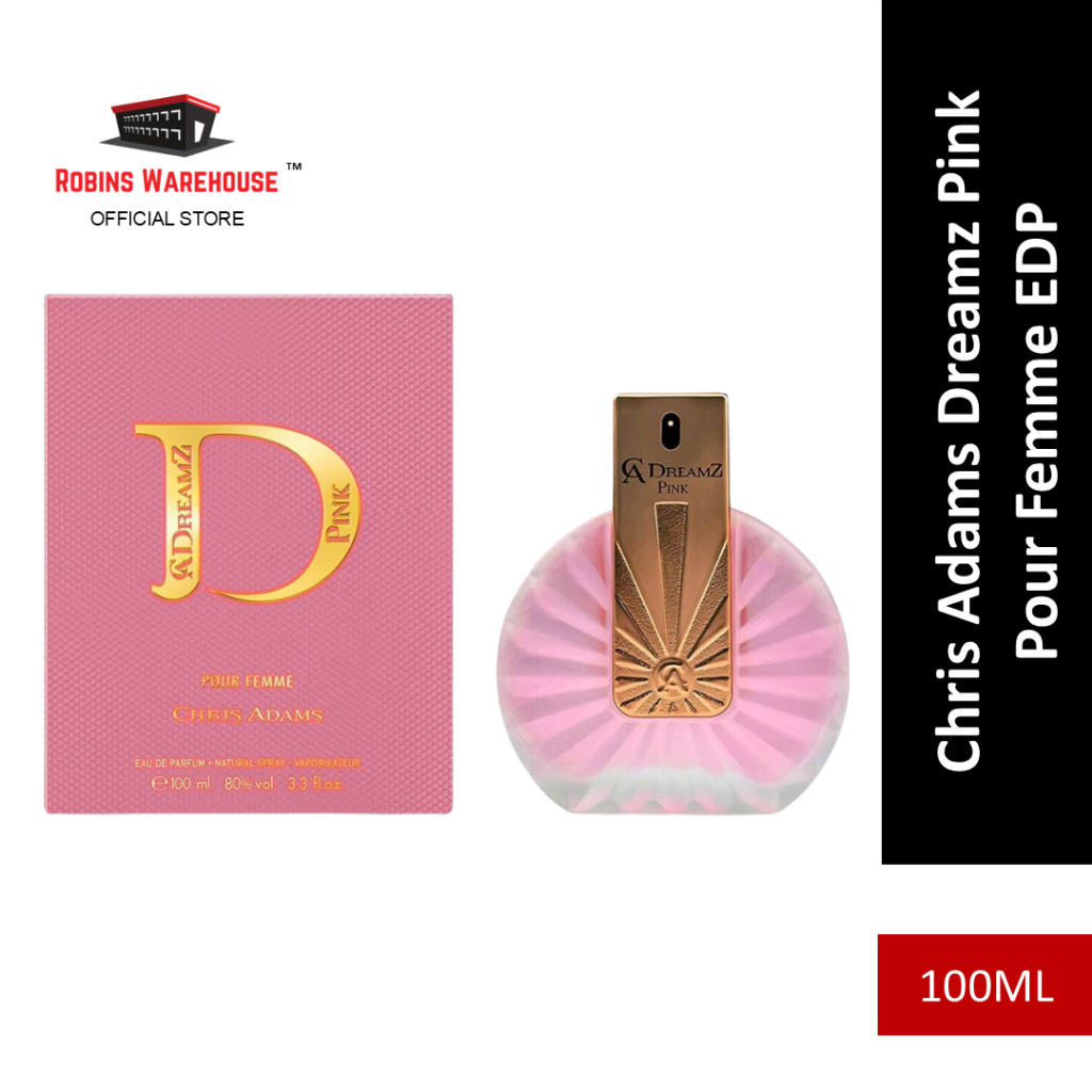 Chris Adams Dreamz Pink EDP 100ml For Women | Shopee Malaysia Chris Adams Dreamz Pink EDP 100ml For Women | Shopee Malaysia