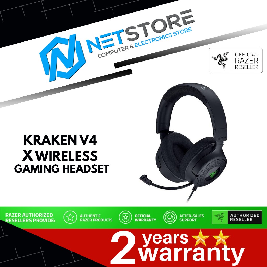 RAZER KRAKEN V4 X WIRED GAMING HEADSET - RZ04-05180100-R3M1 | Shopee ...