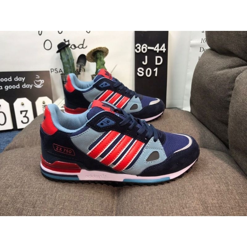 Malaysia Ready Stock!! Adidas ZX 750 Jade Blue | Shopee Malaysia