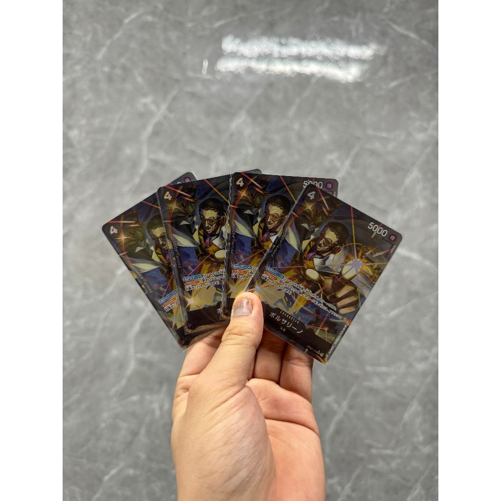 ONE PIECE TRADING CARD GAME - BORSALINO (SR)(ALTERNATE  ART)(OP02-114)([PRB01] ONE PIECE CARD THE BEST)(BLACK) | Shopee Malaysia