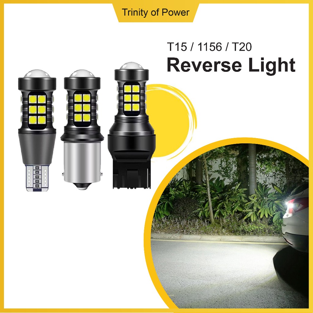 【Honda/Toyota/Nissan】1PC 27LED Car Reverse Light Bulb Flash & Non Flash ...
