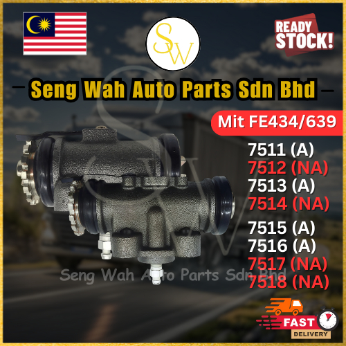 Shoji Japan Brand Mitsubishi FE434/639 Brake Pump Wheel Cylinder 7511 ...