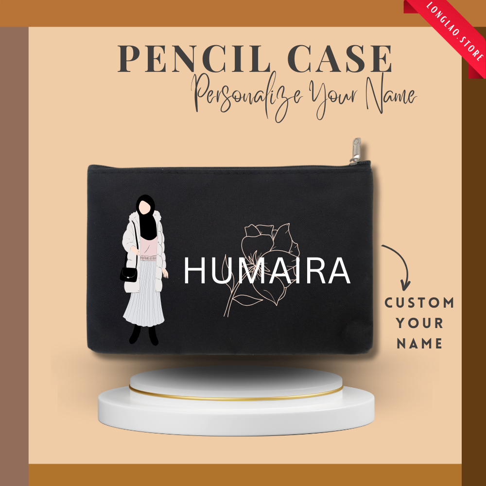Personalised Pencil Case With Name | Beg Pensil Custom Untuk Cikgu ...