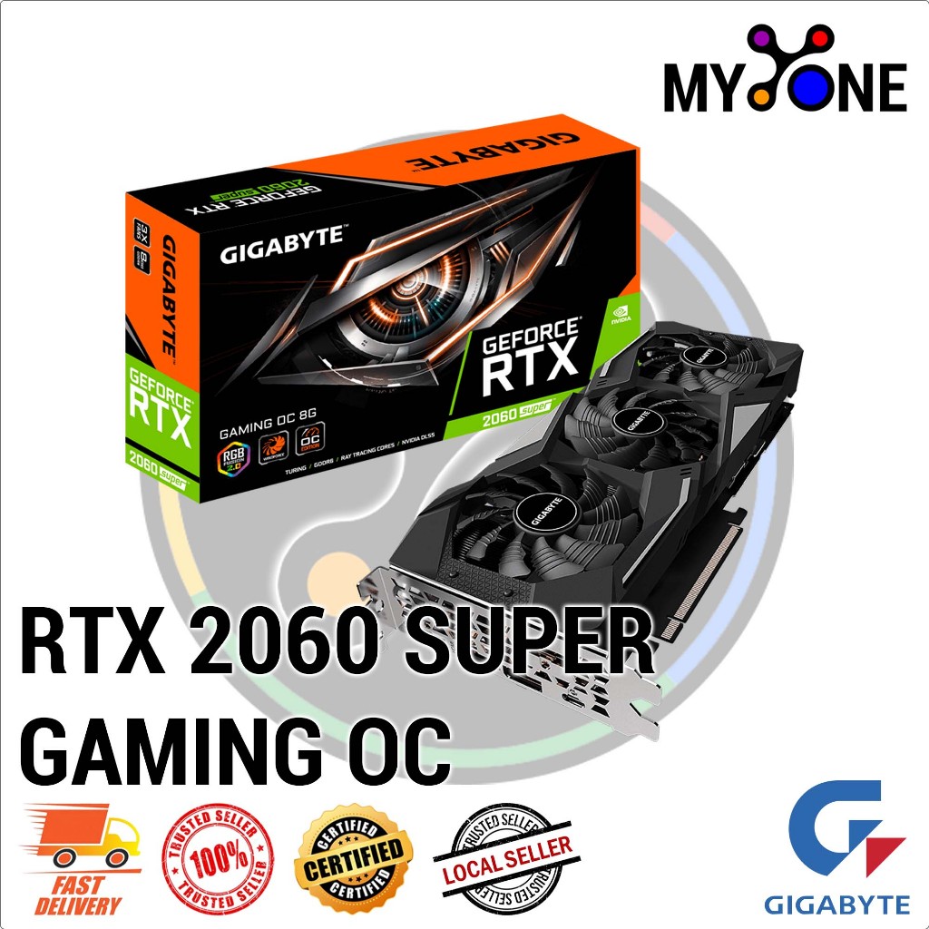 🔥GIGABYTE RTX 2060 SUPER GAMING OC🔥ASUS GIGABYTE MSI Graphics Card GPU ...
