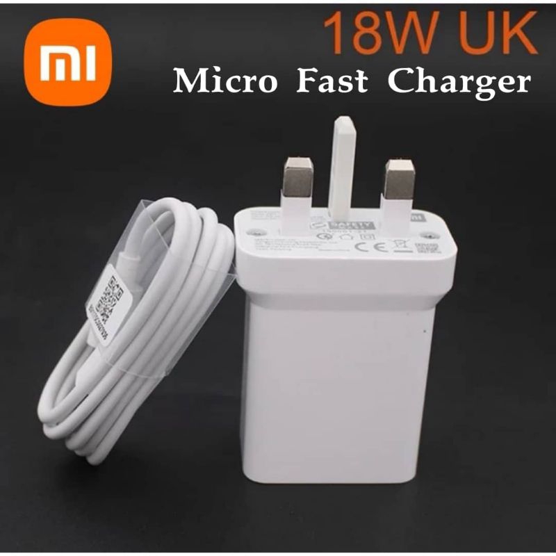 XIAOMi Redmi A2+ A2 Lite A1 12C 10A 9C 9A 7A MICRO USB TRAVEL FAST  CHARGER SUPPORT QC Fast Charge Fast Charger