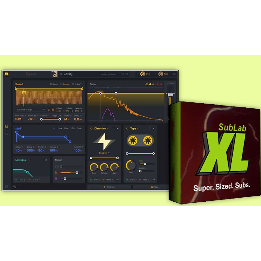 Future Audio Workshop - SubLab XL v1.0.3 SAL, VSTi, VSTi3, AAX, x64 For ...