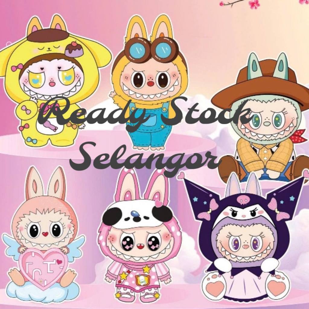 Sampul Raya Cartoon 5pcs/pack Chibi Money Envelope Ang Pao Aidilfitri ...