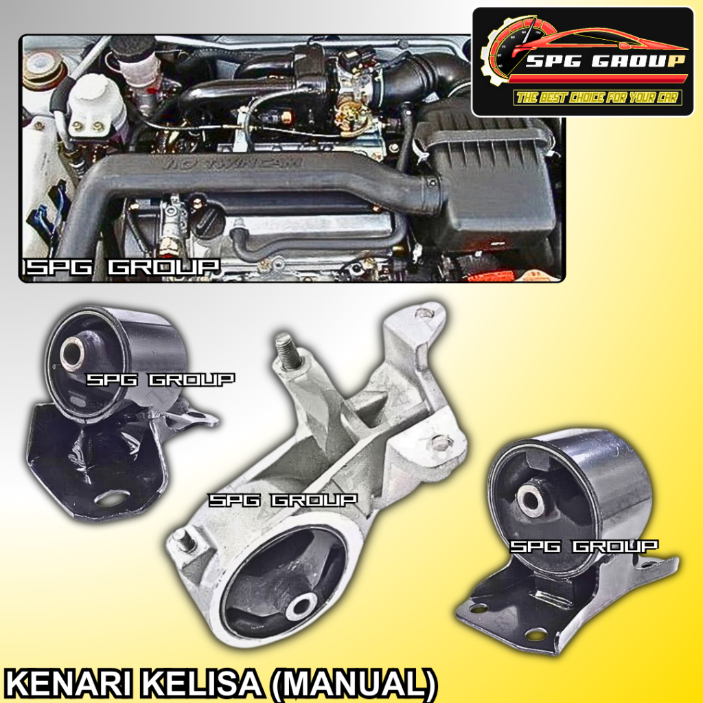 GENUINE NT5 AUTOMOTIVE ENGINE MOUNTING PERODUA KENARI KELISA (MANUAL ...