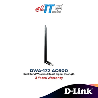D-Link DWA-172 AC600 Dual Band Wireless USB Adapter
