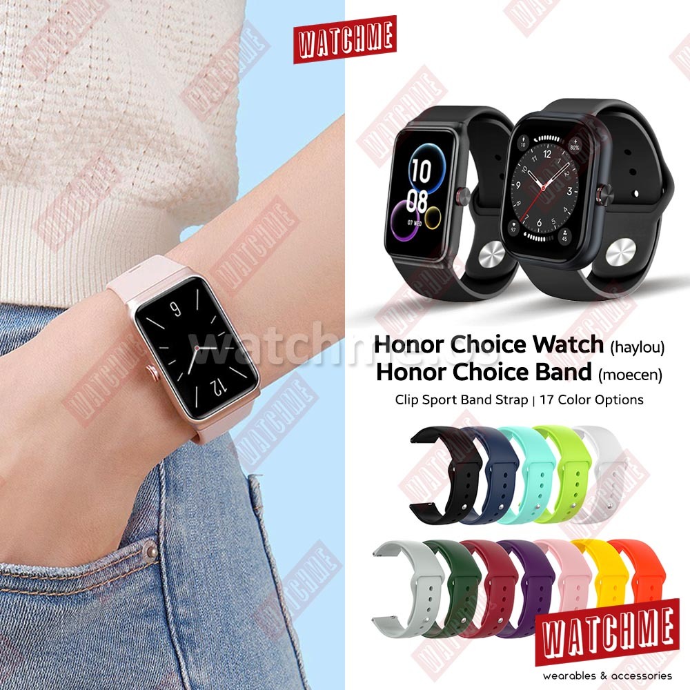 Honor Choice Watch / Band Clip Strap, Color Series 20mm, Sport Band ...