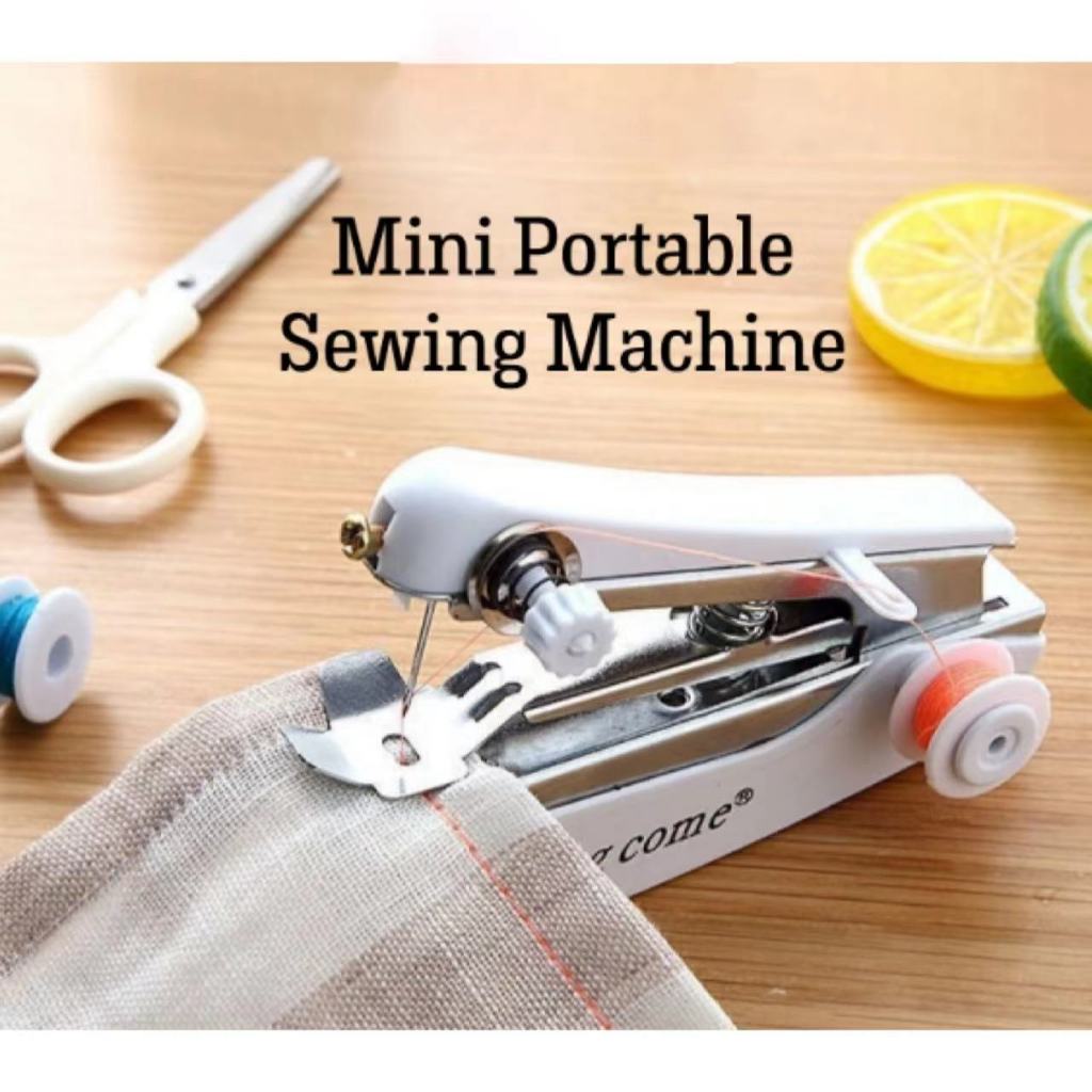 【COD】Portable Sewing Machine Mini Sewing Machine Hand Sewing Machine ...