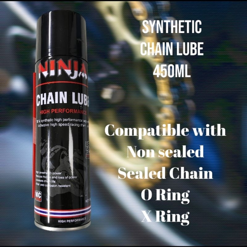 Ninja Motorcycle Synthetic Chain Lube 450mL | Shopee Malaysia