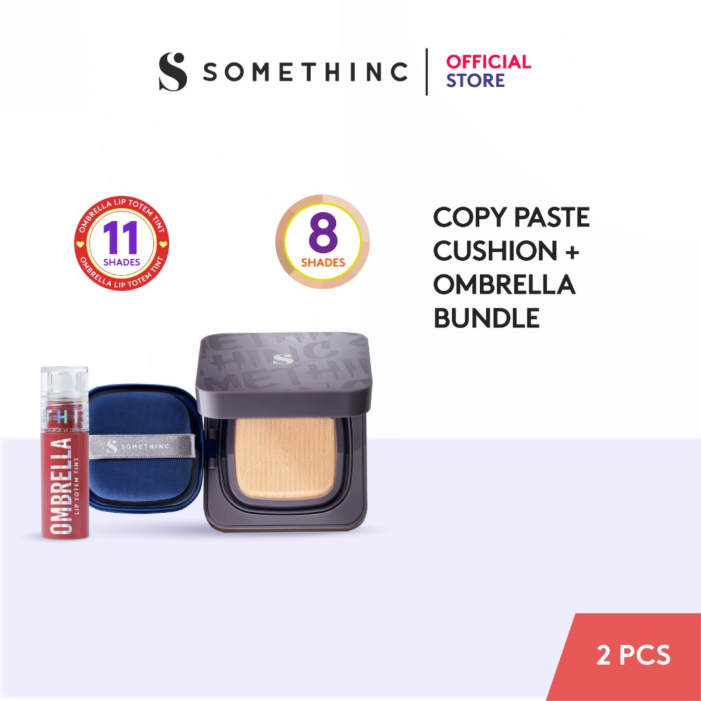 SOMETHINC [2PCS] Copy Paste Cushion FREE Ombrella Lip Totem Tint ...