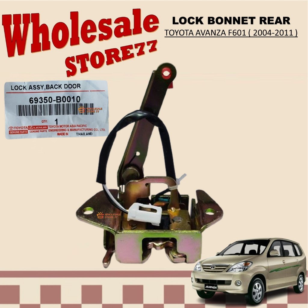 ORIGINAL | TOYOTA AVANZA F601 2004-2011 REAR BONNET LOCK INNER LOCK ...