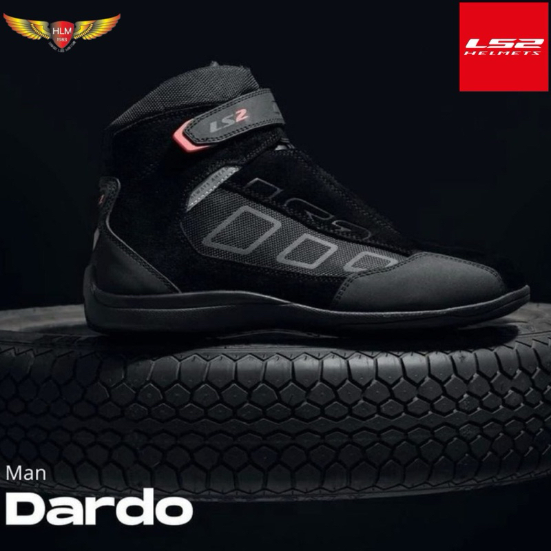 LS2 DARDO RIDING BOOTS BLACK | Shopee Malaysia