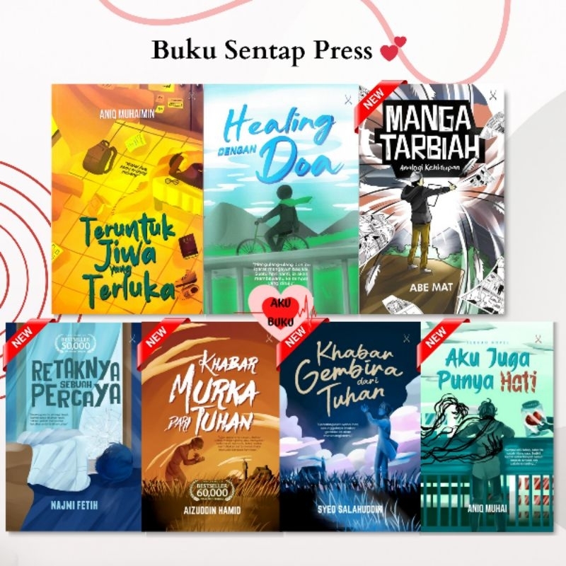 Buku Sentap Press (Aku Juga Punya Hati | Khabar Gembira Dari Tuhan ...