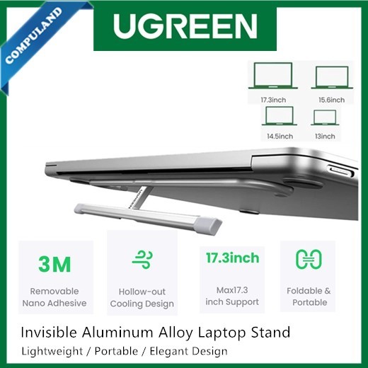 Ugreen Invisible Laptop Notebook Stand Adjustable Foldable Laptop