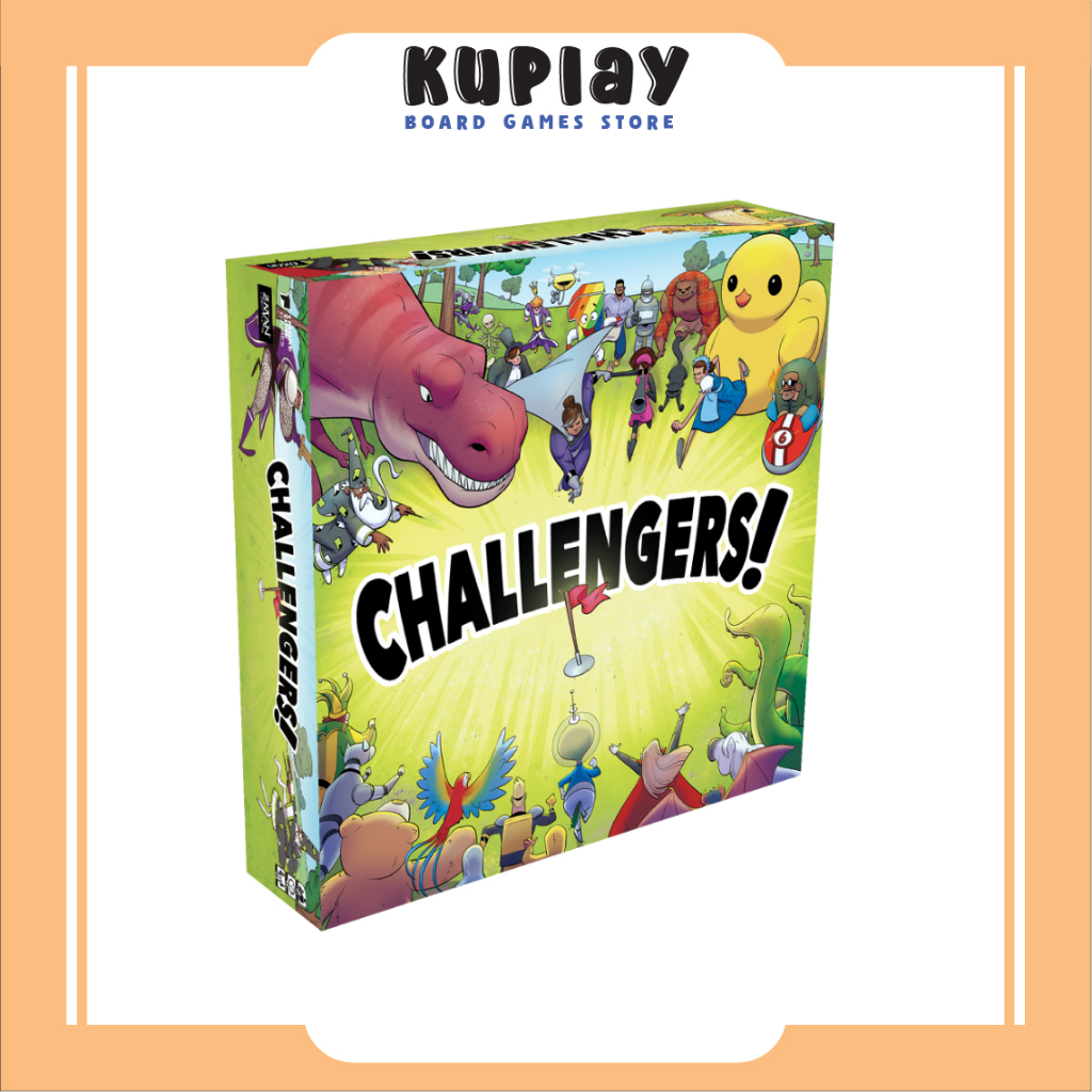 Challengers! (Original) Auto Battler, card drafting board game | Made ...